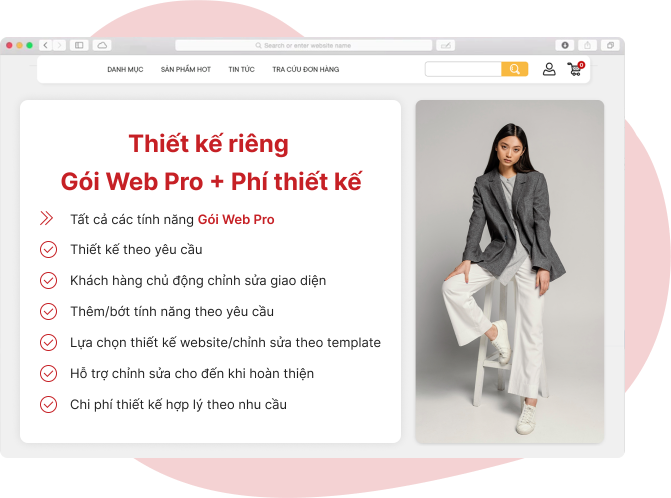 Dịch vụ thiết kế website chuyên nghiệp